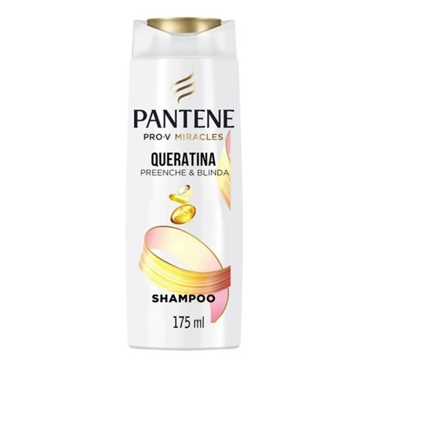 Shampoo Pantene Queratina Pró-V Miracles Preenche & Blinda 175ml