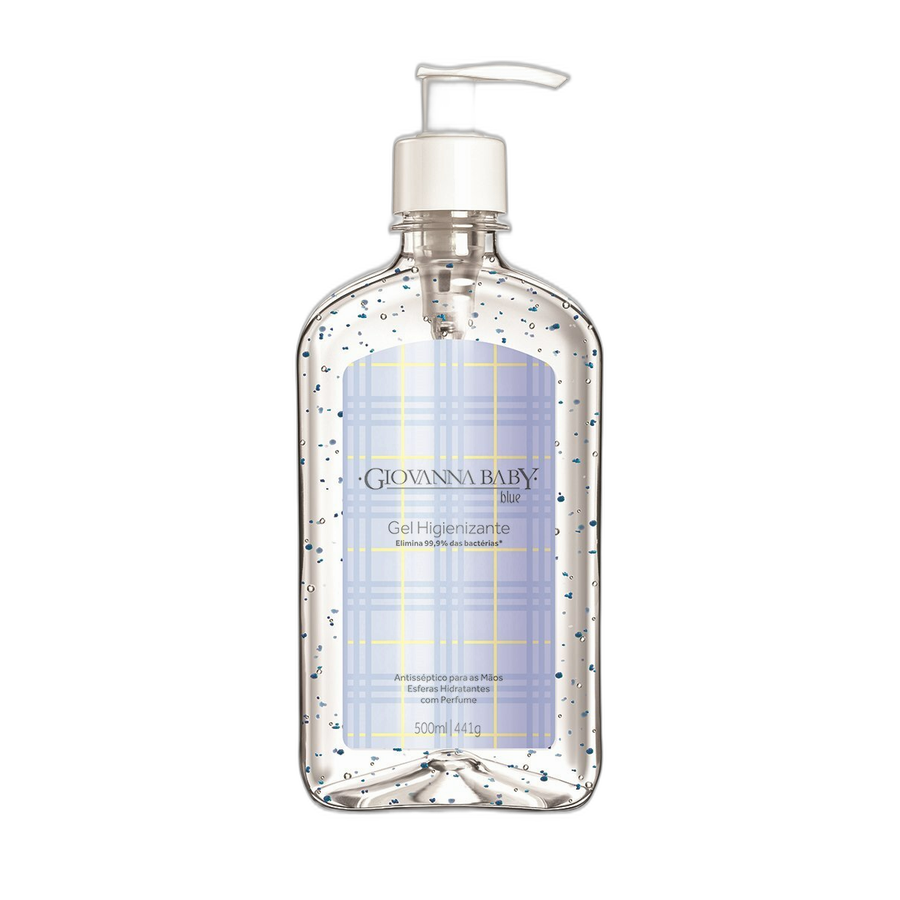 Gel Higienizante Giovanna Baby Blue 70% Álcool 500ml