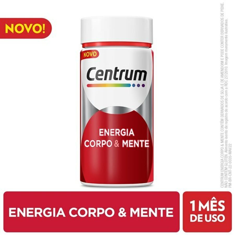CENTRUM ENERGIA CORPO E MENTE 60CPS