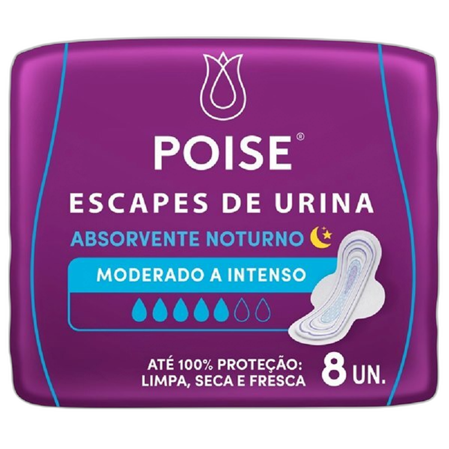 ABS.POISE MODERADO INTENS C/ABA 8UN