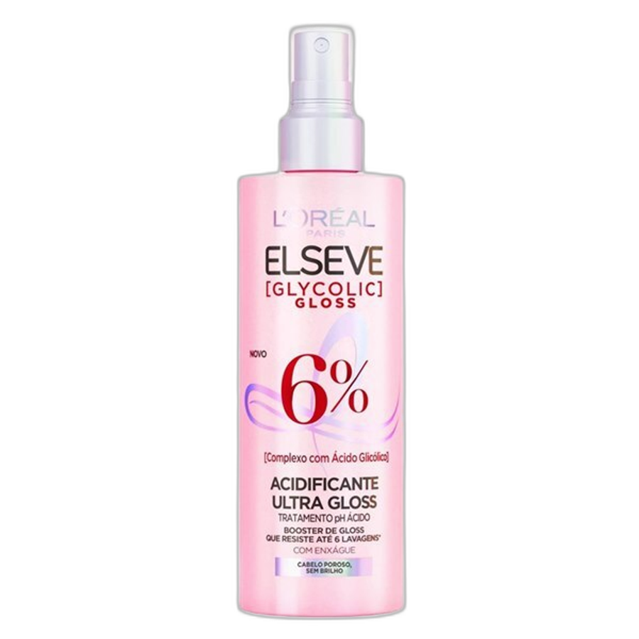 Acidificante Ultra Gloss L'oréal Paris Elseve Glycolic Gloss 200ml