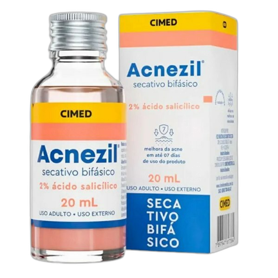 Acnezil Secativo Bifásico Cimed 2% Ácido Salicílico 20ml