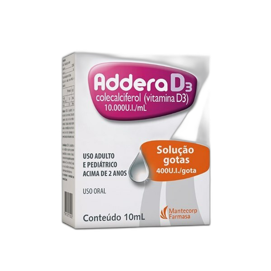 ADDERA D3 400UI GTS 10ML