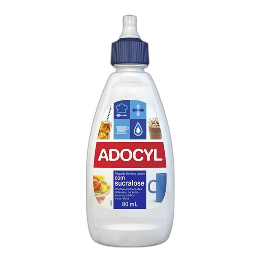 Adoçante Líquido Adocyl Sucralose 80ml