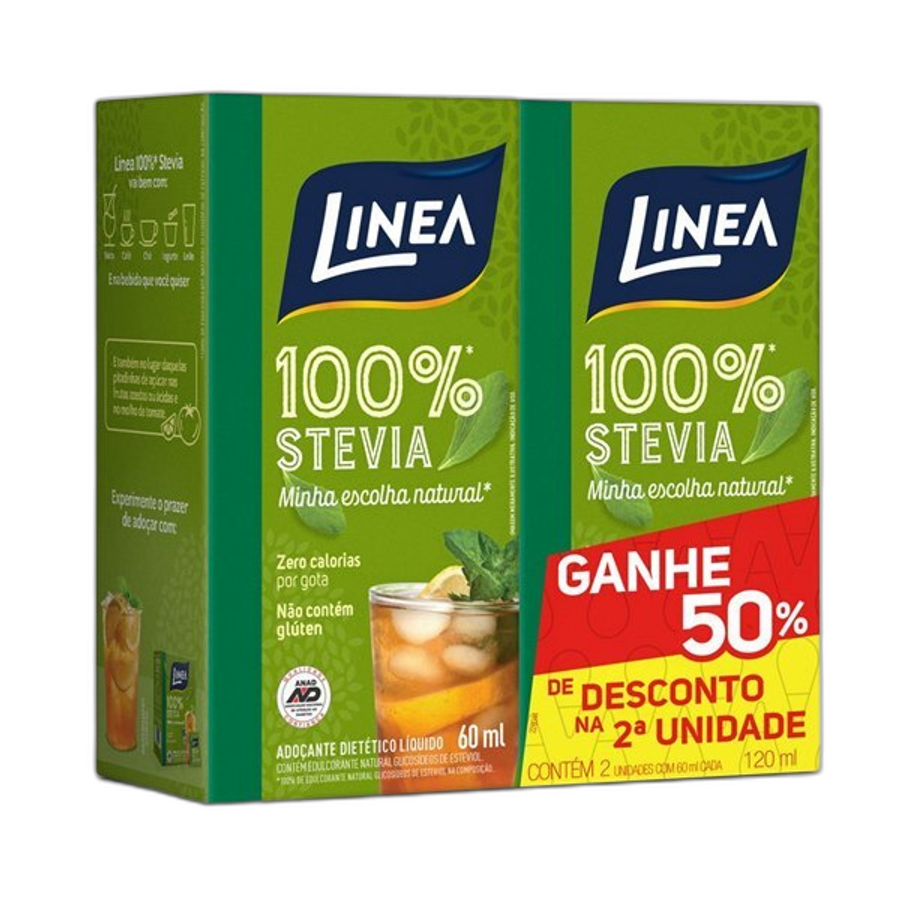 KIT ADOÇANTE LINEA STEVIA C/2UND