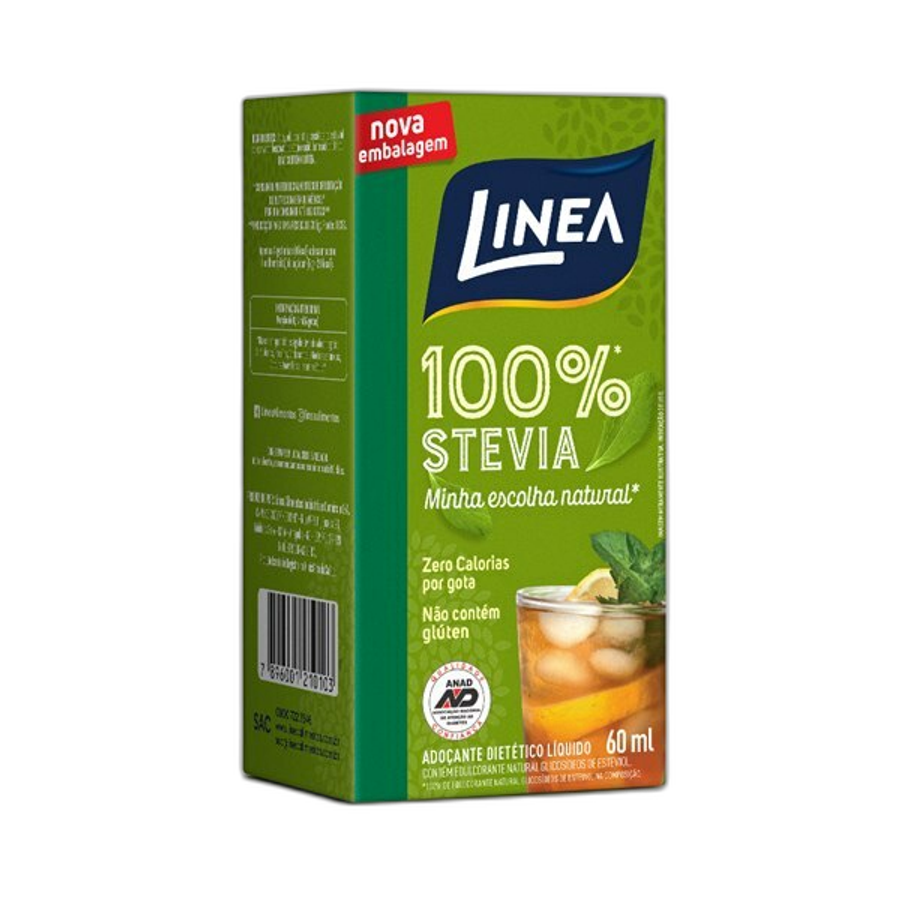 Adoçante Linea 100% Stevia 60ml