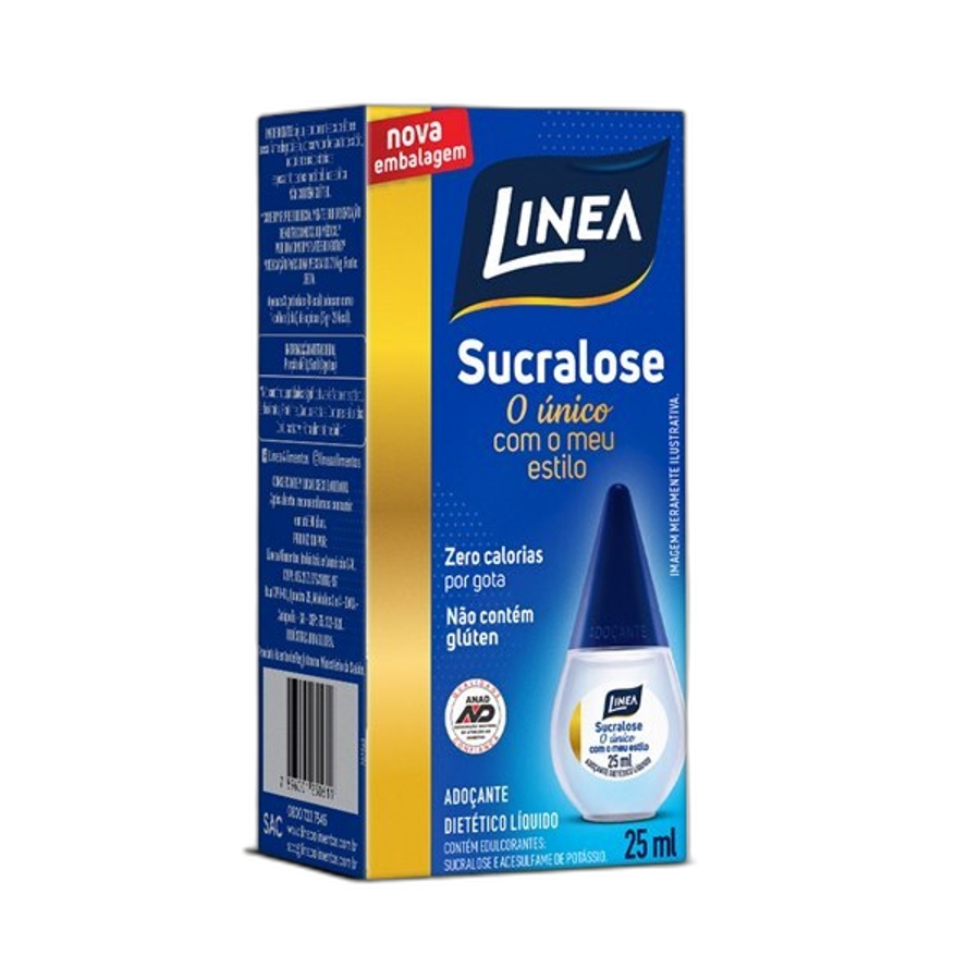 ADOÇANTE LINEA SUCRALOSE 25ML