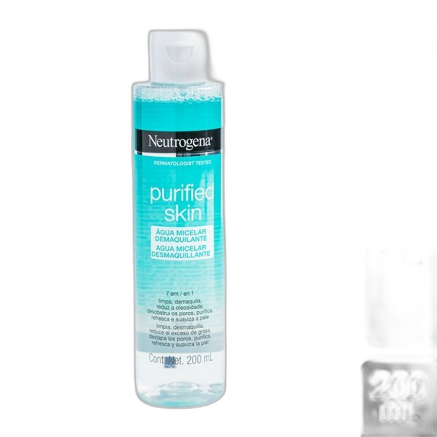 NEUTROGENA PURIFIED SKIN AGUA MICELAR DEMAQ 200ML
