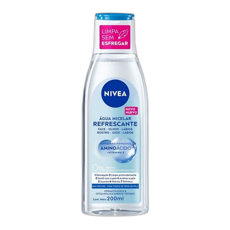 AGUA MICELAR NIVEA 200ML SOL LIMP