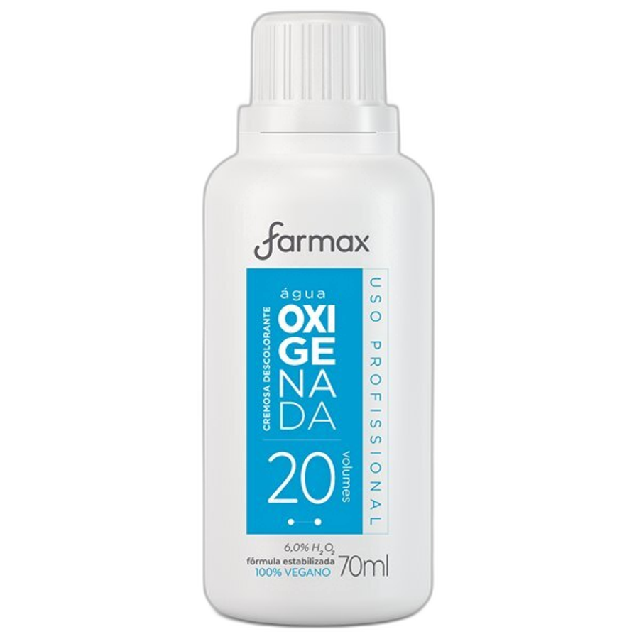 Agua Oxig.cremosa 20vol 70ml Farmax