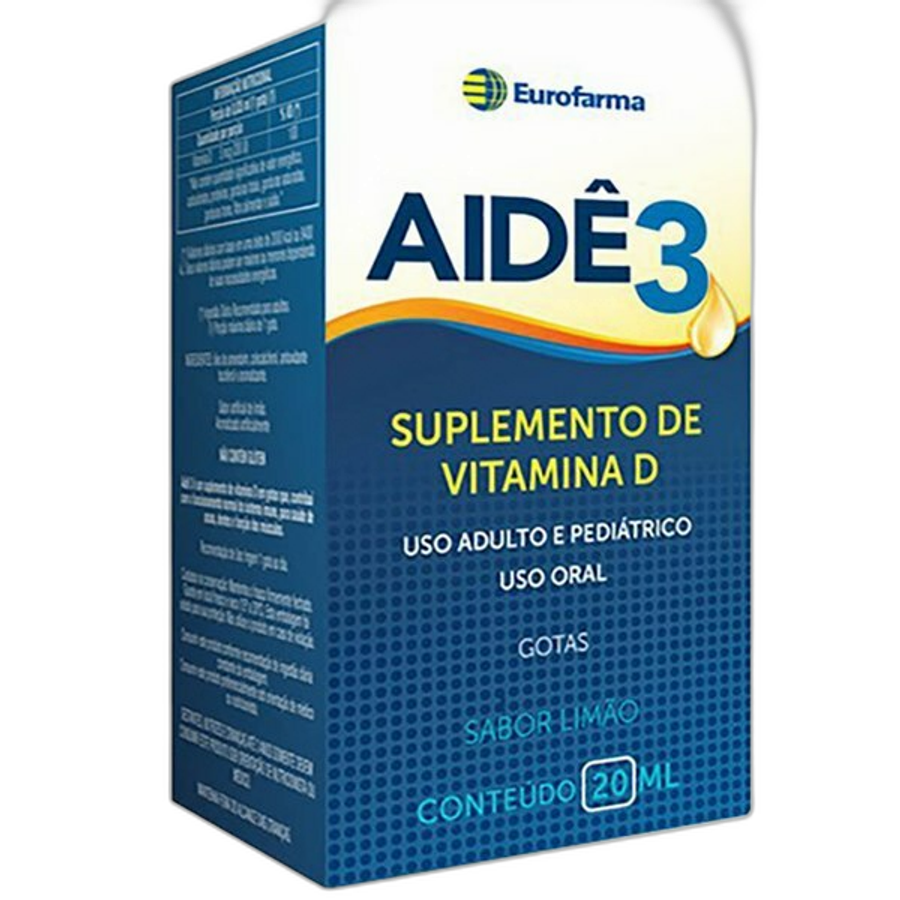 Aidê Suplemento de Vitamina D Eurofarma 20ml