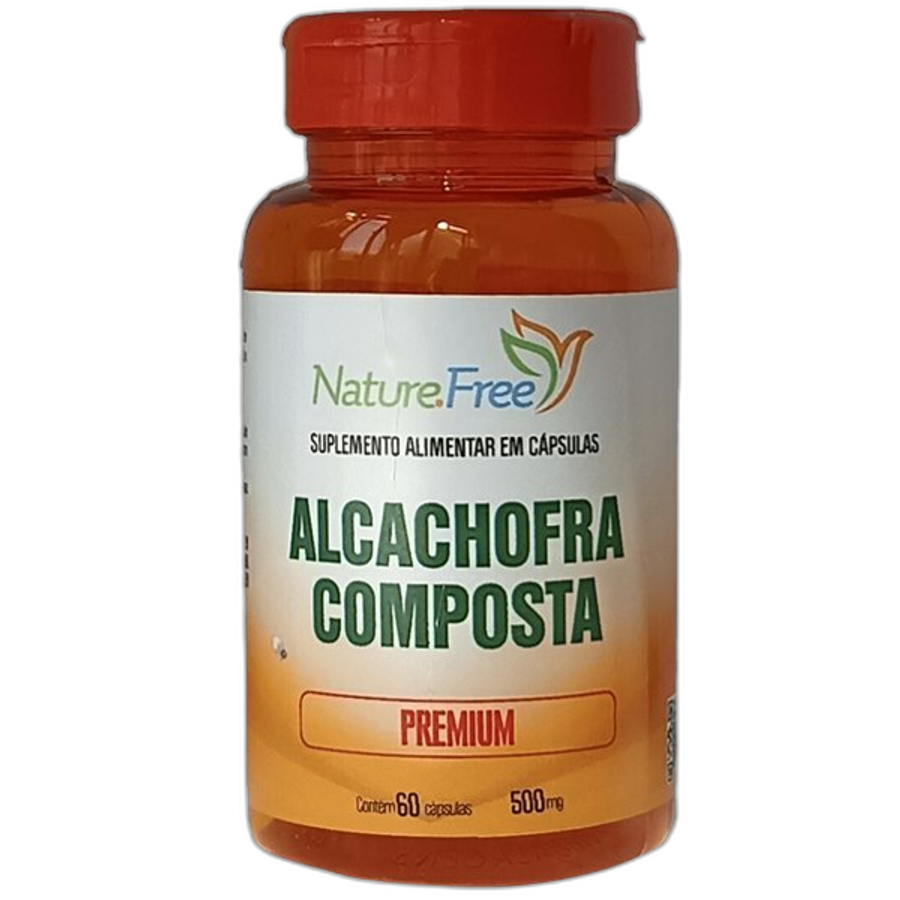 Alcachofra Composta 500mg 60 Cápsulas Naturefr