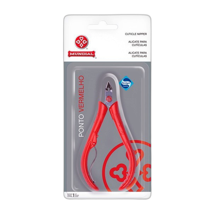 Alicate Mundial Cutícula Ponto Vermelho 171 Vermelho 171 Unidades