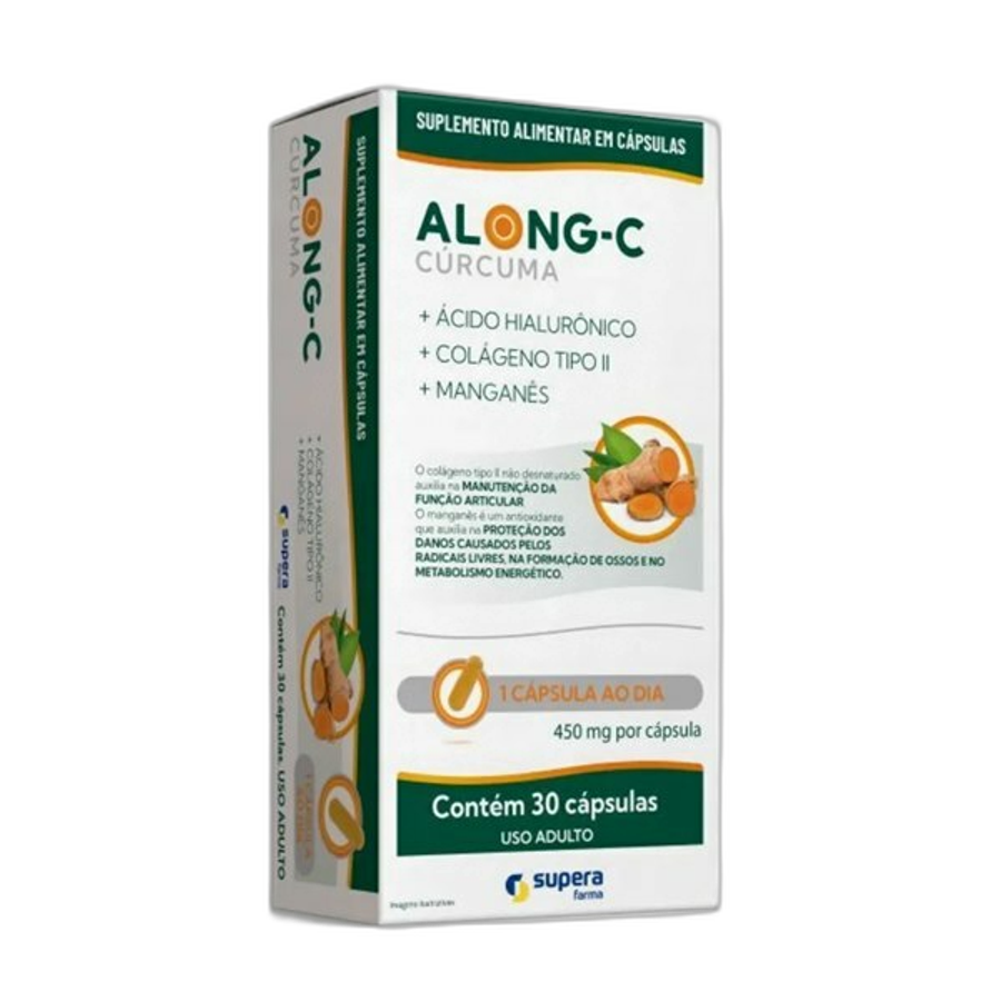 Suplemento Alimentar Along-C Supera 30 Cápsulas