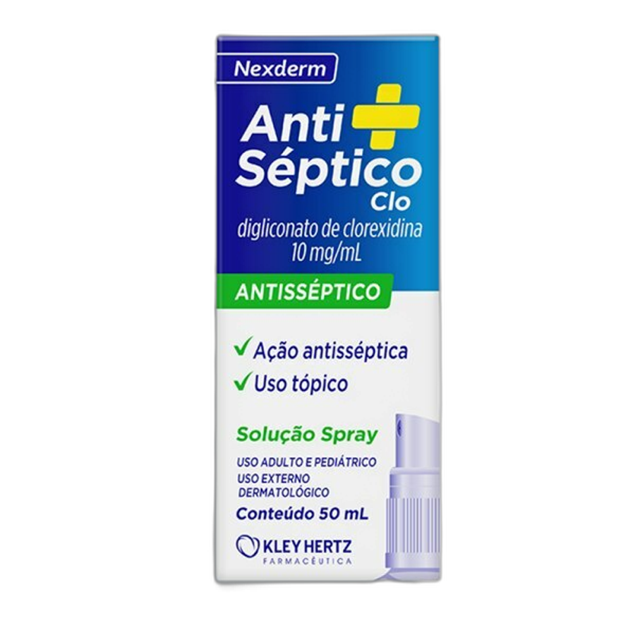 Anti-Séptico Clo Kley Hertz Solução Spray 50ml