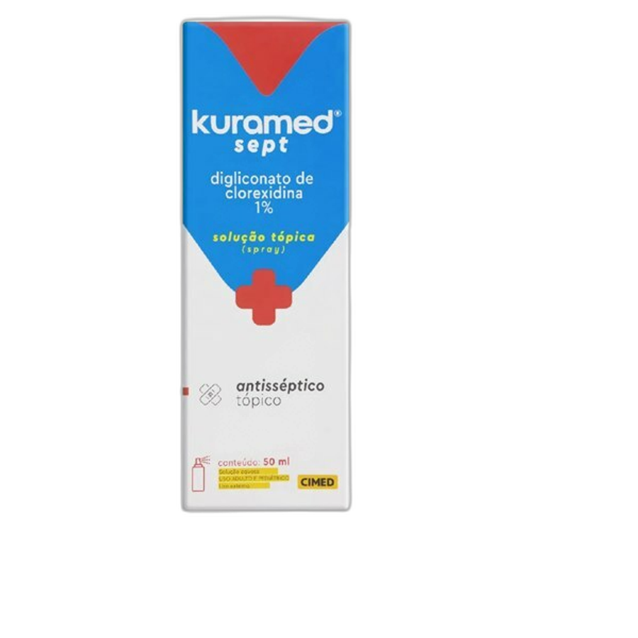 Antisséptico Kuramed Sept Solução Tópica Spray 50ml