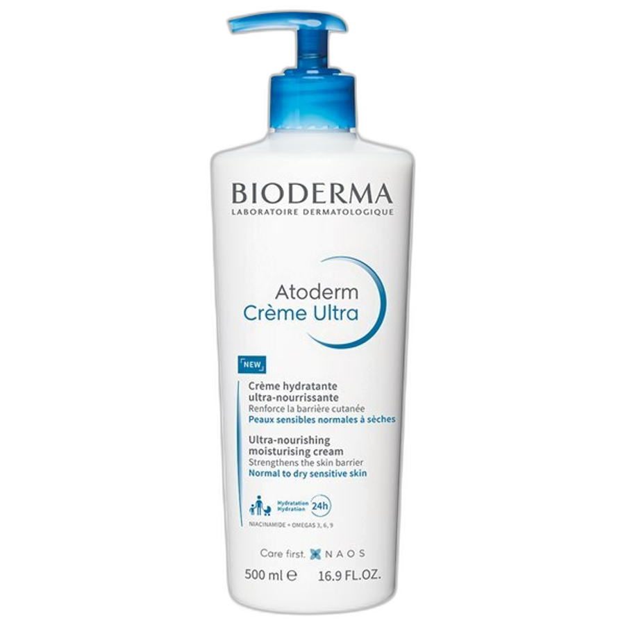 Creme Hidratante Bioderma Atoderm Ultra Sensorial para Peles Normais e Secas 500ml