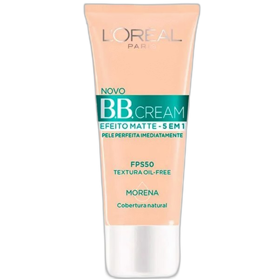 Base Bb Cream L'oréal Paris Efeito Matte Cor Escura FPS50 30ml
