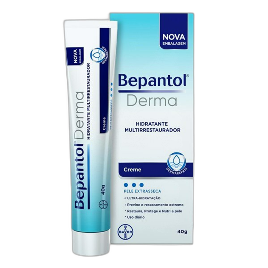 Creme Hidratante Multirrestaurador Bepantol Derma Pele Extrasseca 40g