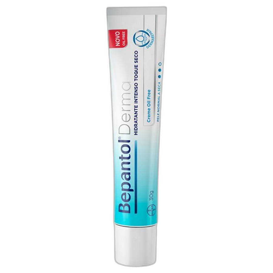 Creme Hidratante Bepantol Derma Toque Seco Oil Free Pele Normal a Seca 30g