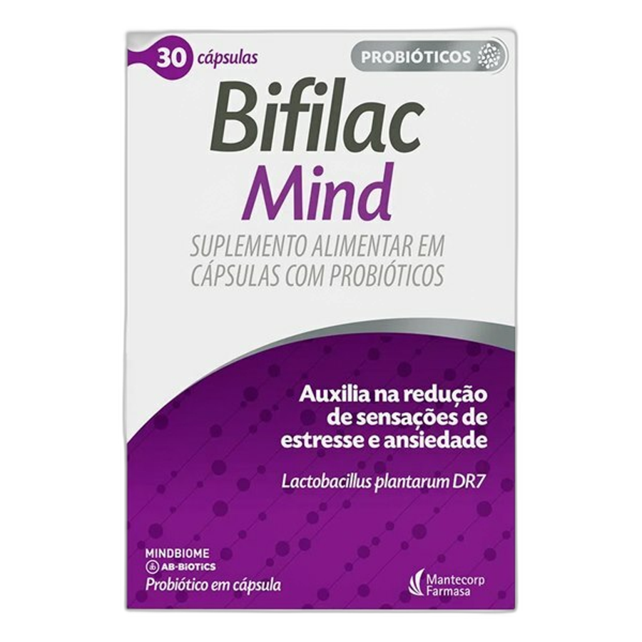 Suplemento Alimentar Bifilac Mind Mantecorp 30 Cápsulas