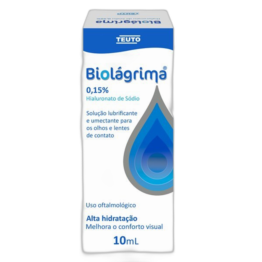 BIOLAGRIMA SOLUÇÃO OFTALMICA 10ML