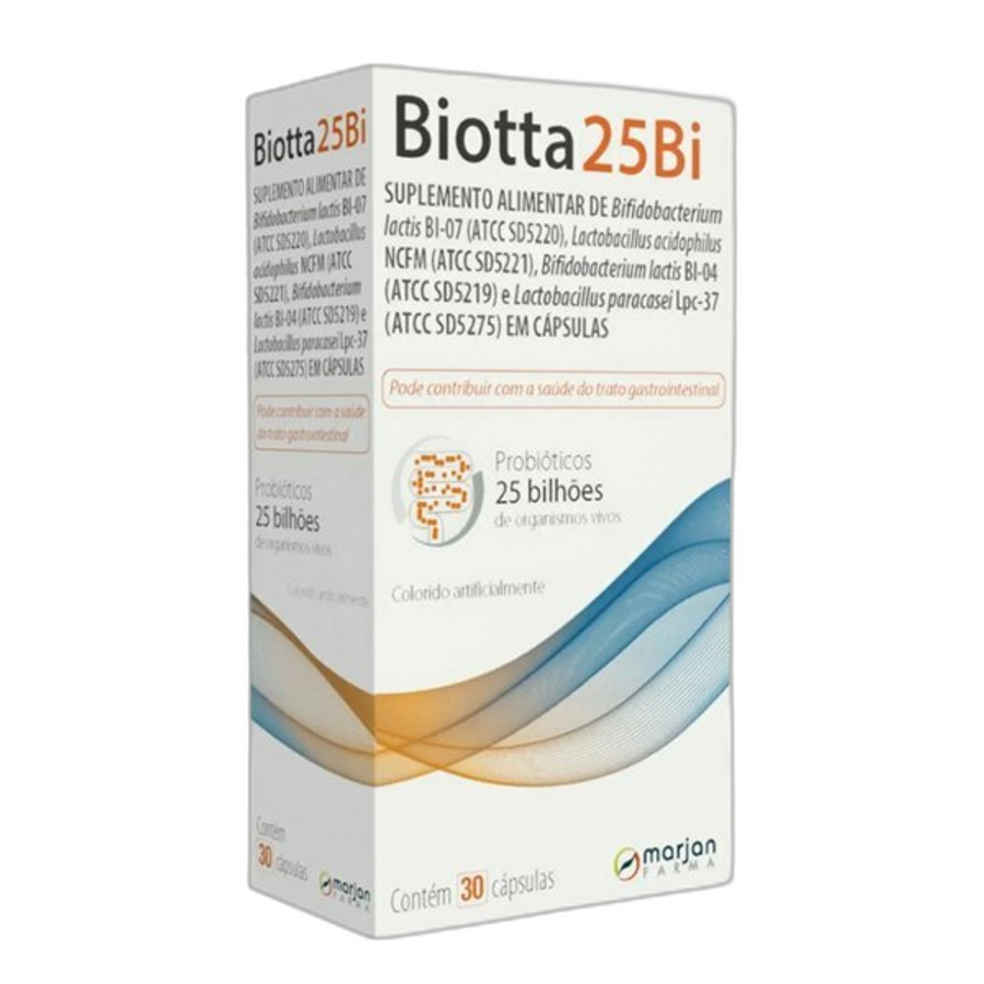 Suplemento Alimentar Biotta 25bi Marjan 30 Cápsulas