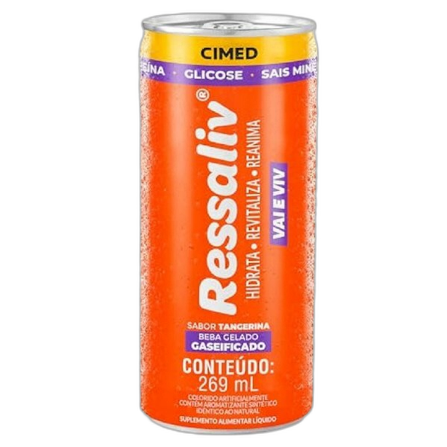 Suplemento Alimentar Líquido Ressaliv Tangerina 269ml