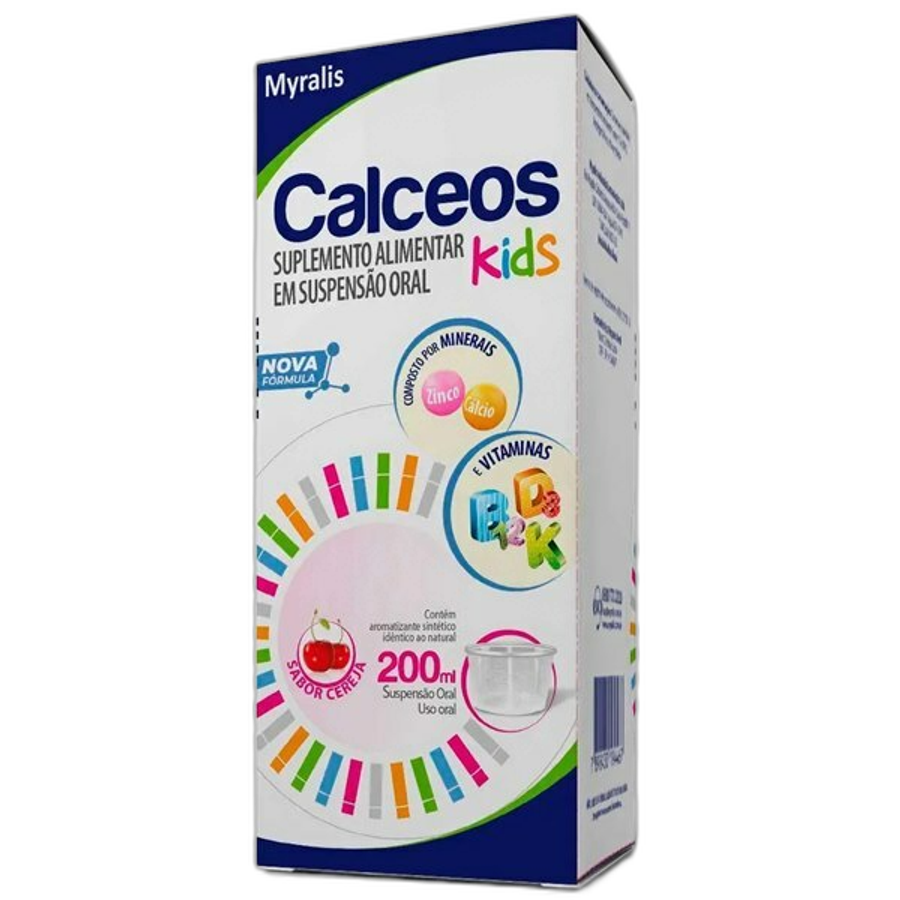 Calceos Kids Myralis 200ml Solução Oral - Suplemento