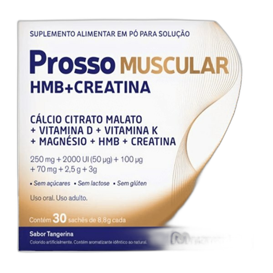 PROSSO MUSCULAR PO 30SACHES TANGERINA