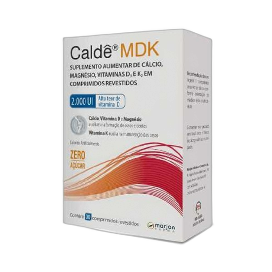 Suplemento Alimentar Caldê Mdk 2.000ui 30 Comprimidos Revestidos