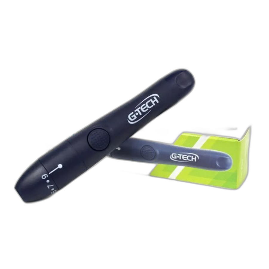 Caneta Lancetadora G-Tech Mini com Ejetor
