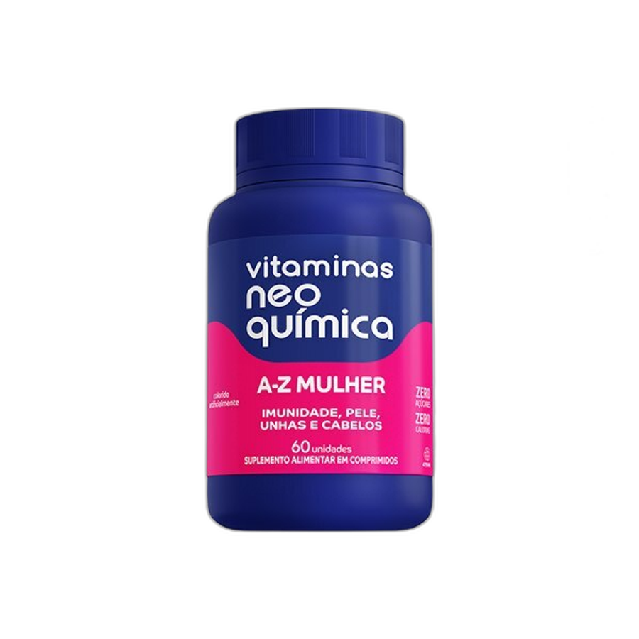 Multivitamínico Neo Química Vitaminas A-Z Mulher 60 Comprimidos