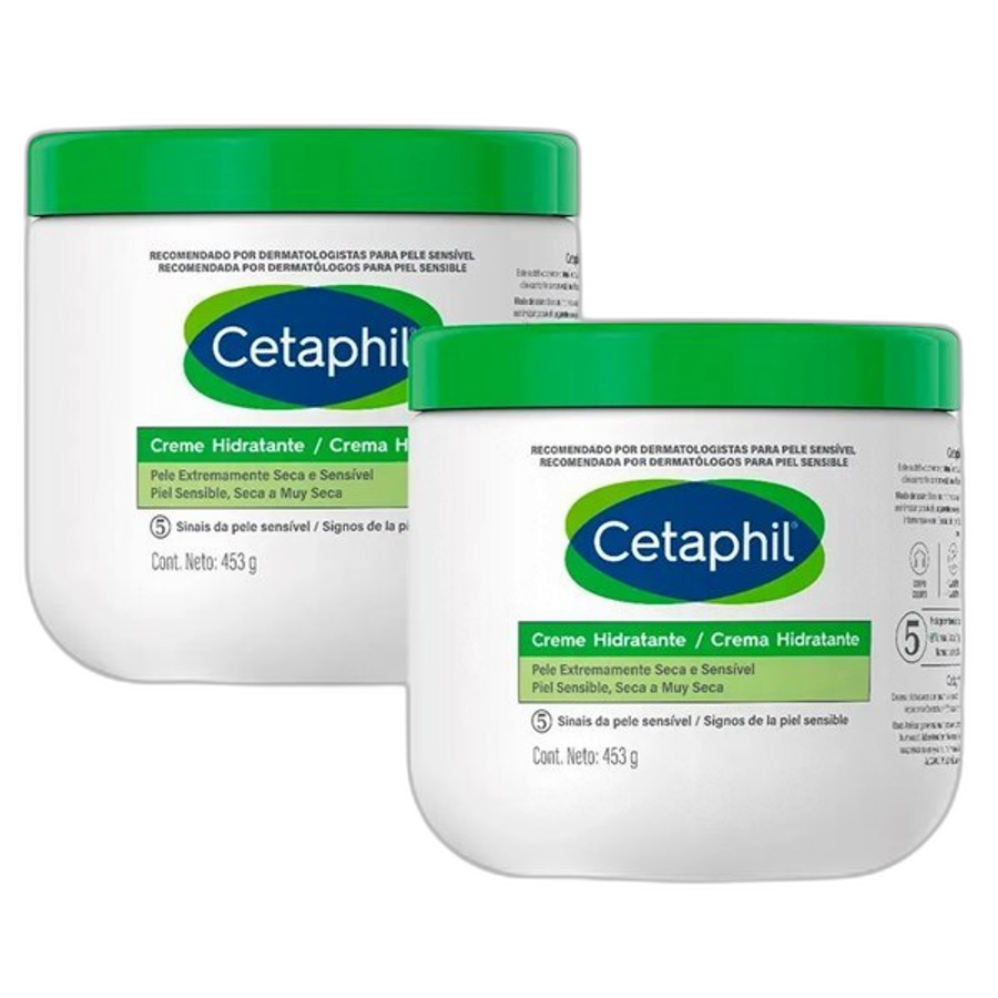 Cetaphil Creme Hidratante 453g 50% 2 Unidades