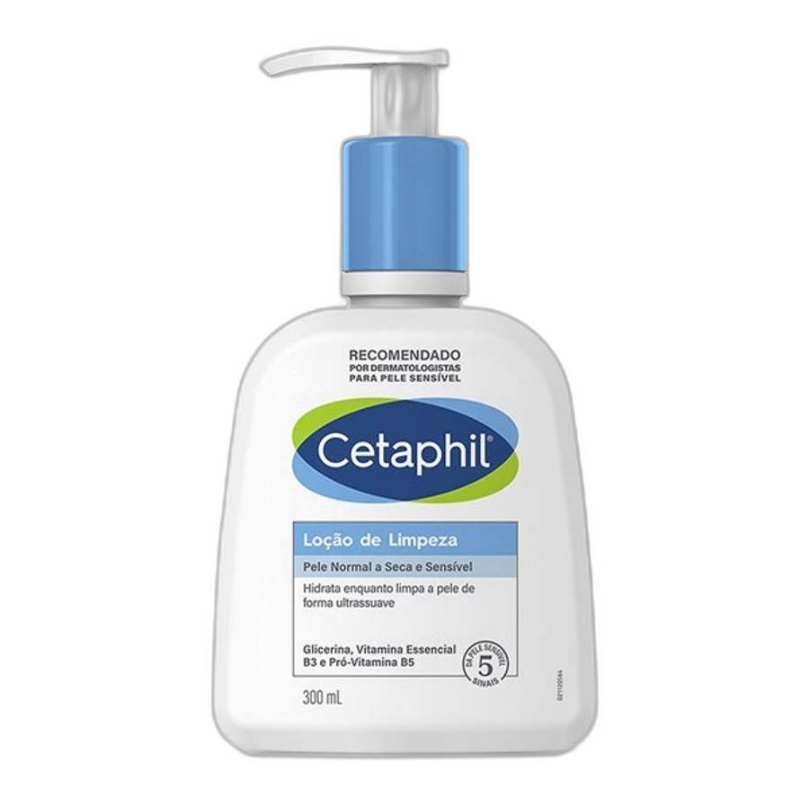 Loção de Limpeza Facial Cetaphil Pele Normal a Seca e Sensível 300ml
