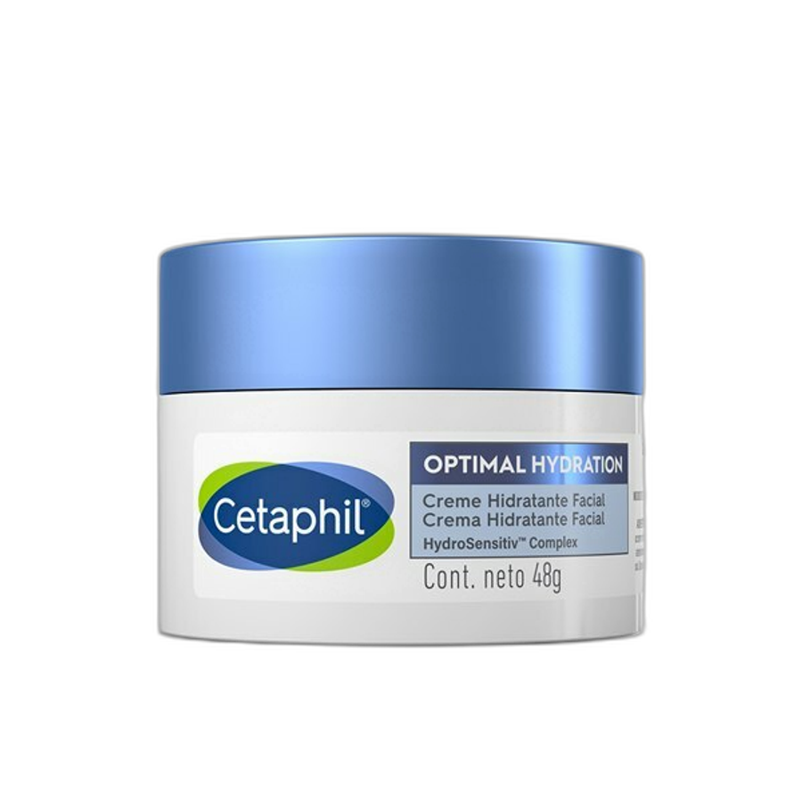 Creme Hidratante Facial Cetaphil Optimal Hydration com Ácido Hialurônico 48g