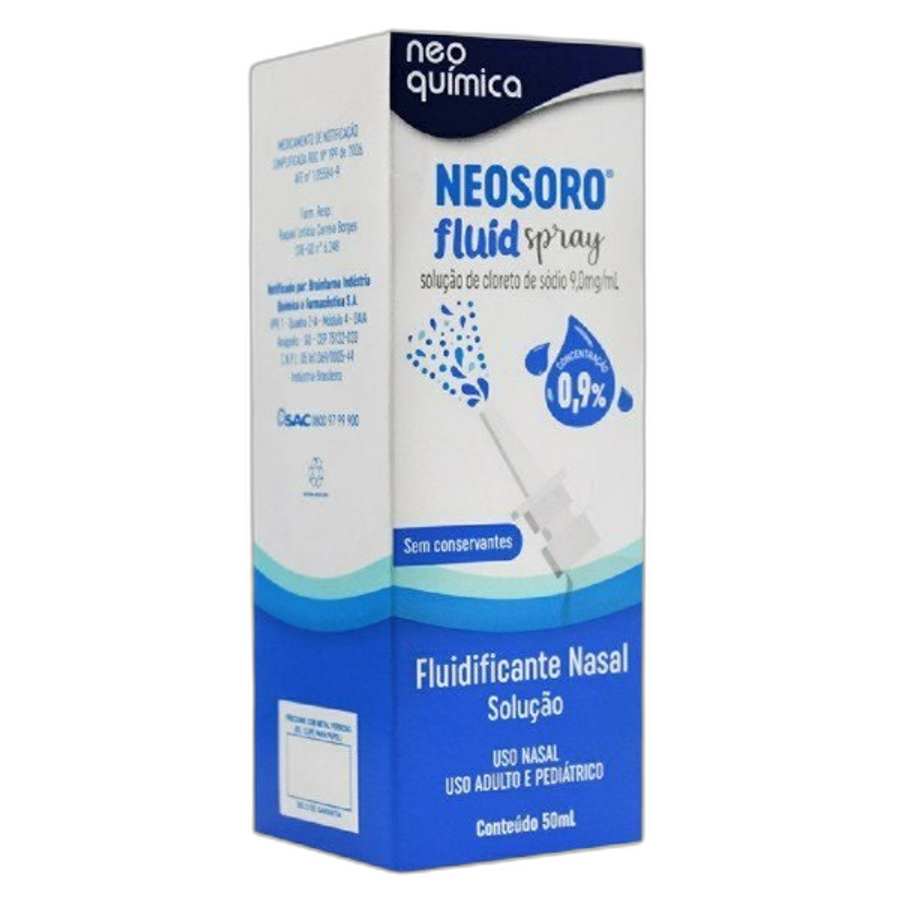 NEOSORO FLUID SPRAY 0.9% 50ML
