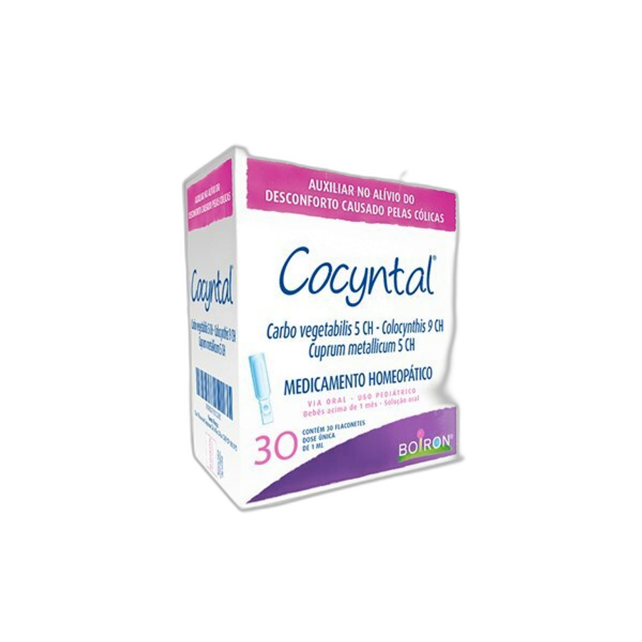 Cocyntal Medicamento Homeopático 30 Flaconetes de 1ml
