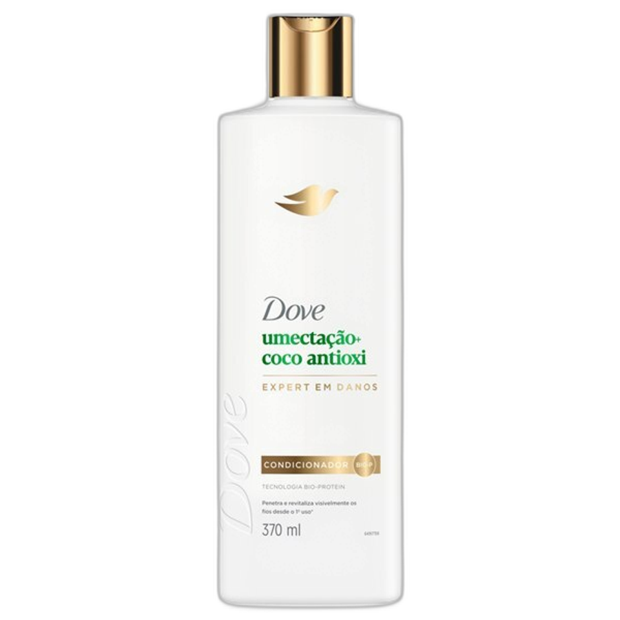 CONDICIONADOR DOVE UMECTAçãO+ COCO ANTIOXI 370ML