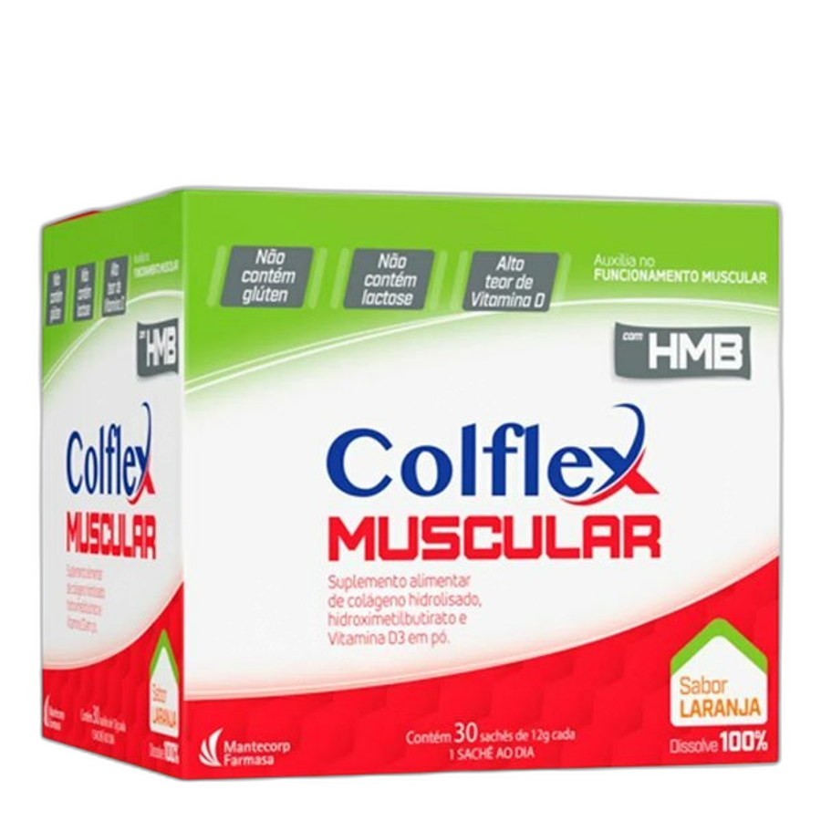 COLFLEX MUSCULAR SABOR LARANJA C/30SACHES