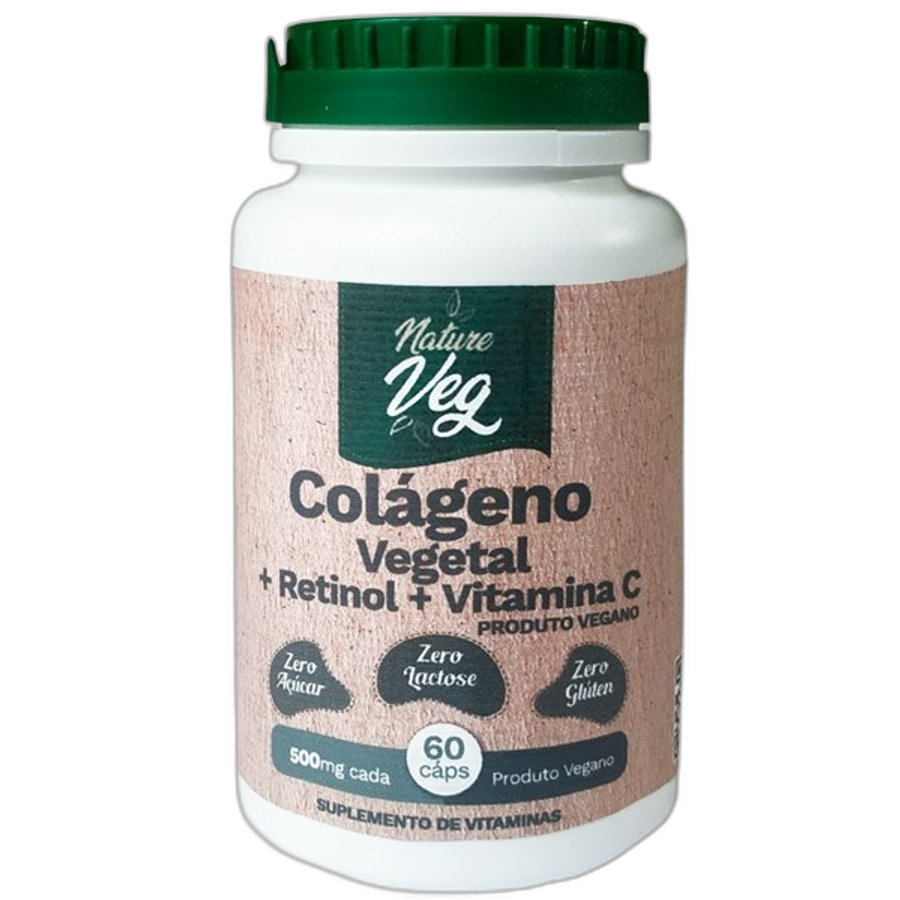 Colageno Vegetal+retinol+vit 60 Cápsulas Natue