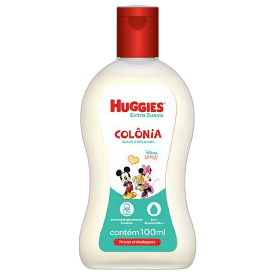 Colônia Huggies Extra Suave para Bebê 100ml