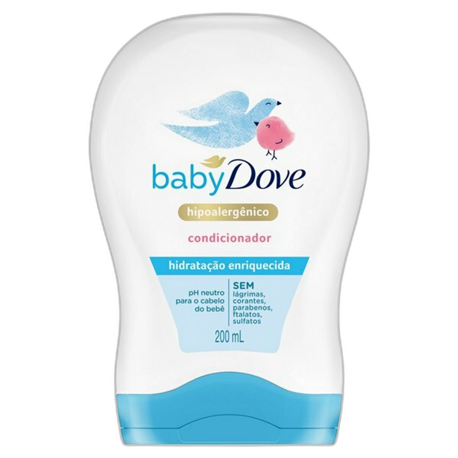 Condicionador Dove Baby Hidratação Enriquecida 200ml