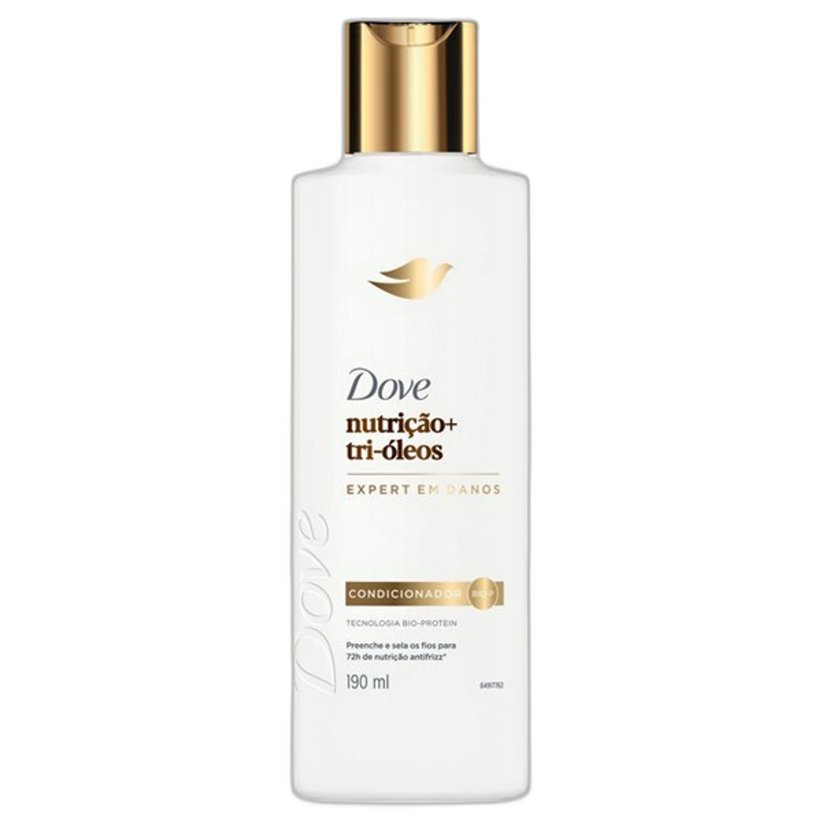COND DOVE 190ML NUTRI TRI OLEOS