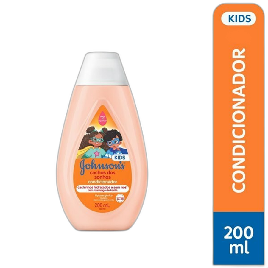 Condicionador Johnson's Cachos dos Sonhos 200ml