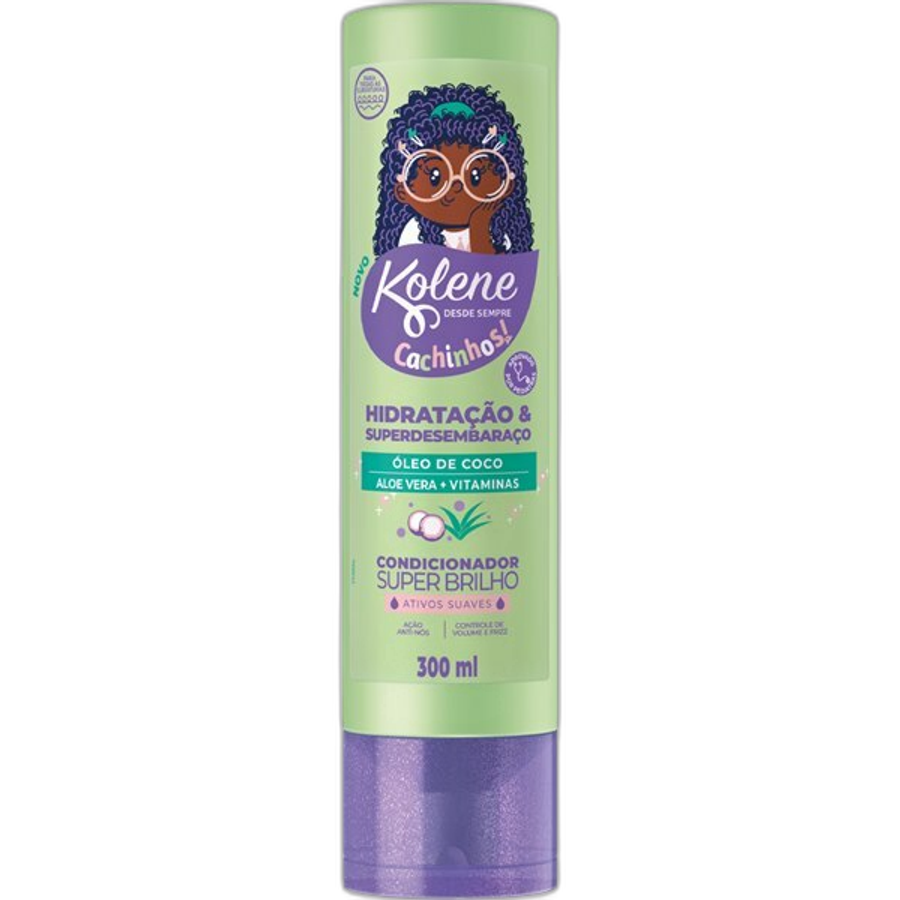 Condicionador Infantil Kolene 300ml Cachinhos