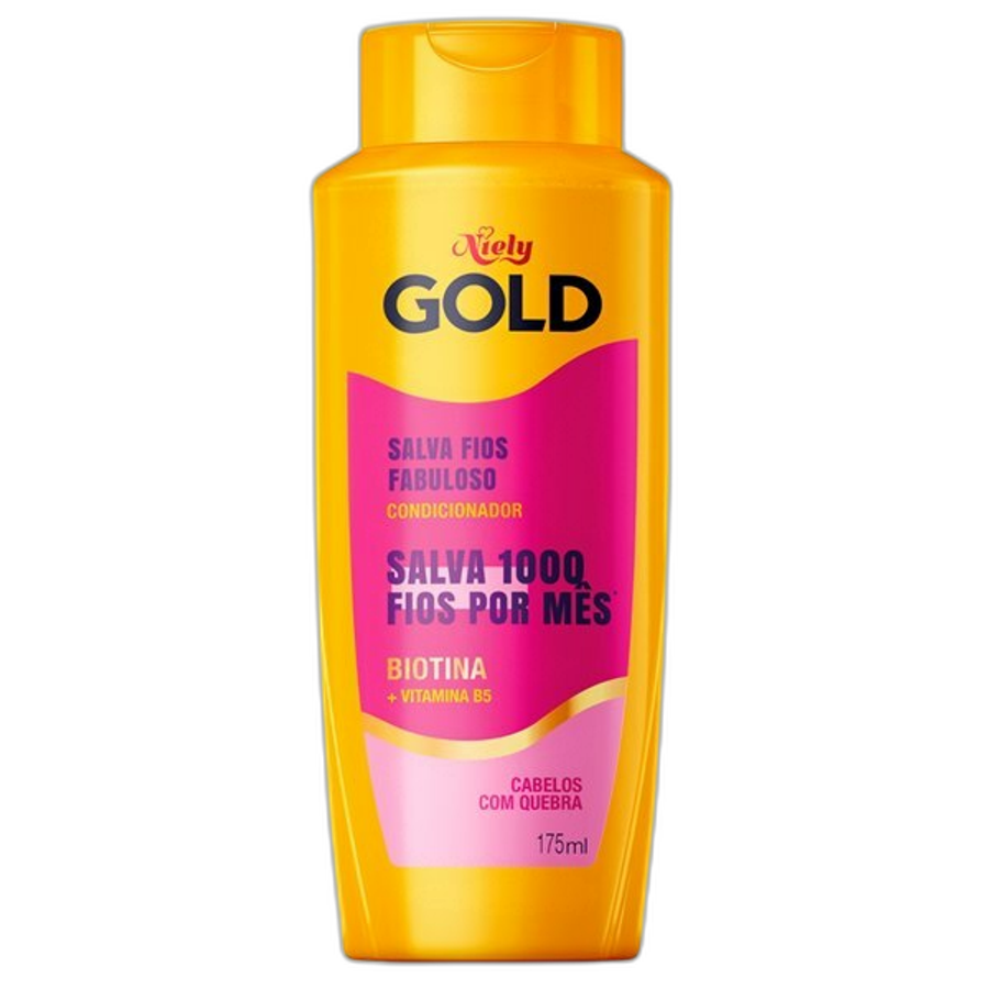 Condicionador Niely Gold 175ml Salva Fios