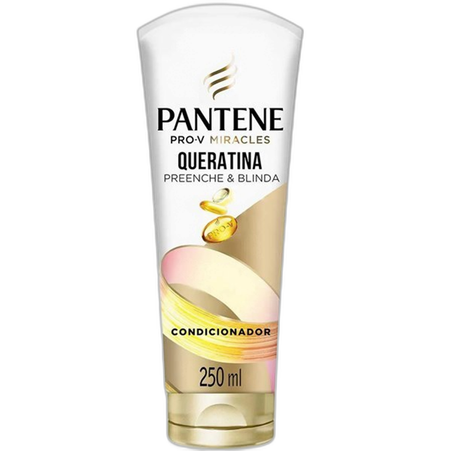 Condicionador Pantene Pró-V Miracles Queratina Preenche & Blinda 250ml