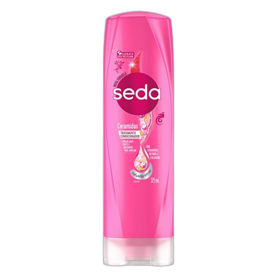 Condicionador Seda Ceramidas Infusão Ativa Retinol e Colágeno 325ml
