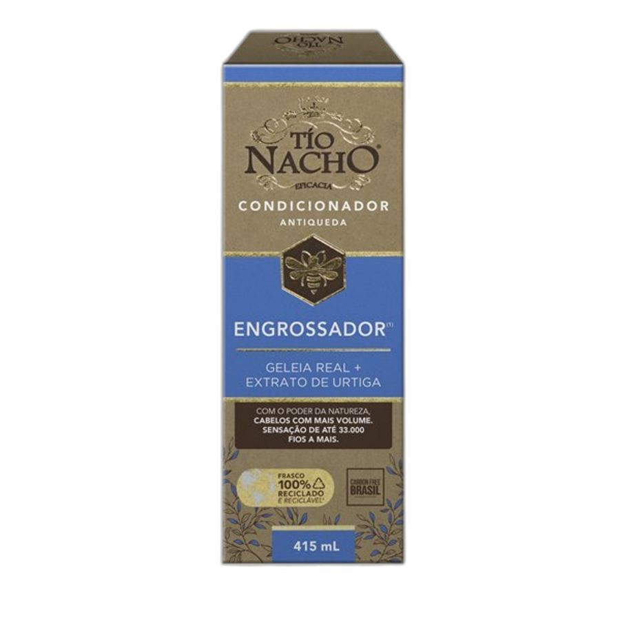 Condicionador Antiqueda Tio Nacho Engrossador Volume Capilar 415ml